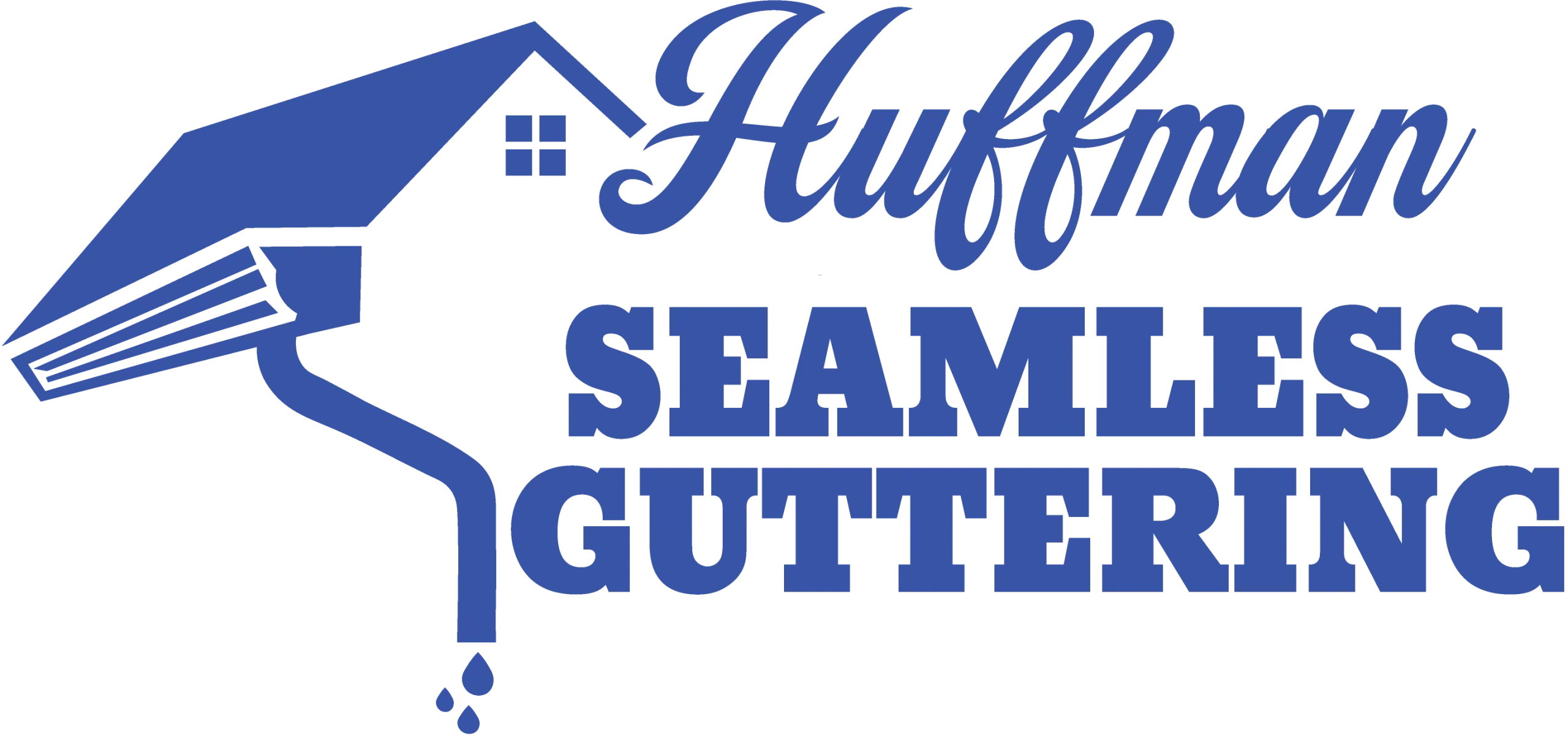 Business logo for Huffman Seamless Guttering